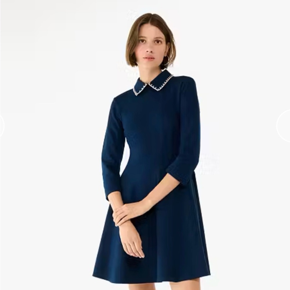 Kate Spade Embellished Collar Ponte Dress *Brand new!